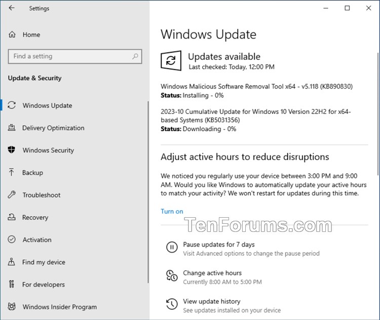 KB5031356 Windows 10 Cumulative Update Build 19045.3570 (22H2)-kb5031356.jpg