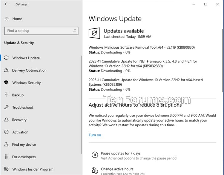KB5032189 Windows 10 Cumulative Update Build 19045.3693 (22H2)-kb5032189.jpg