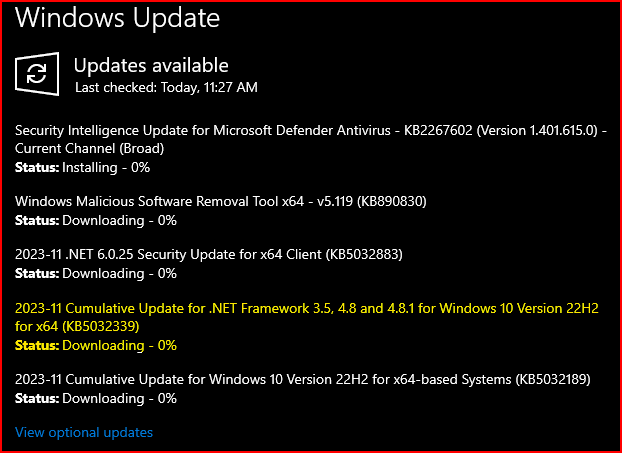 KB5032339 Cumulative Update .NET Framework 3.5, 4.8, and 4.8.1 (22H2)-kb5032339.png