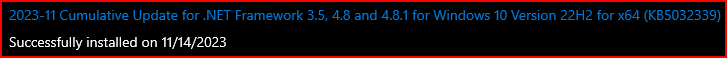 KB5032339 Cumulative Update .NET Framework 3.5, 4.8, and 4.8.1 (22H2)-kb5032339-2.png