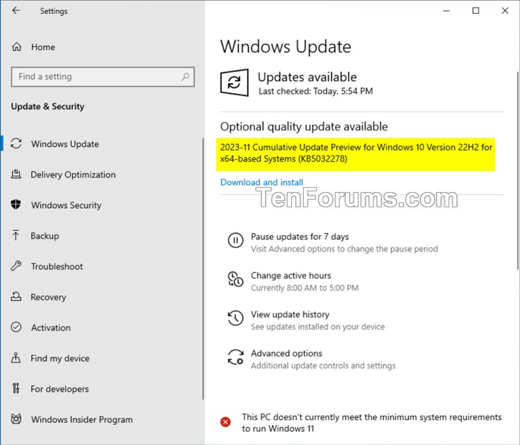 KB5032278 Windows 10 Cumulative Update Preview Build 19045.3758 (22H2)-kb5032278.jpg