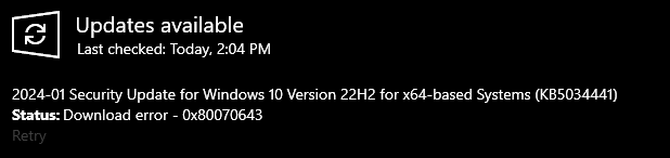 KB5034122 Windows 10 Cumulative Update Build 19044.3930 and 19045.3930-screenshot_4.png