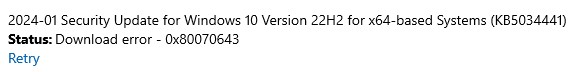 KB5034441 Security Update for Windows 10 (21H2 and 22H2) - Jan. 9-screenshot-2024-01-09-131608.jpg