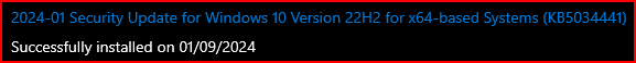 KB5034122 Windows 10 Cumulative Update Build 19044.3930 and 19045.3930-kb5034441-3.png