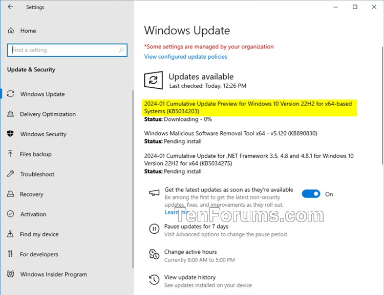 KB5034203 Windows 10 Insider Release Preview Build 19045.3992 (22H2)-kb5034203.jpg