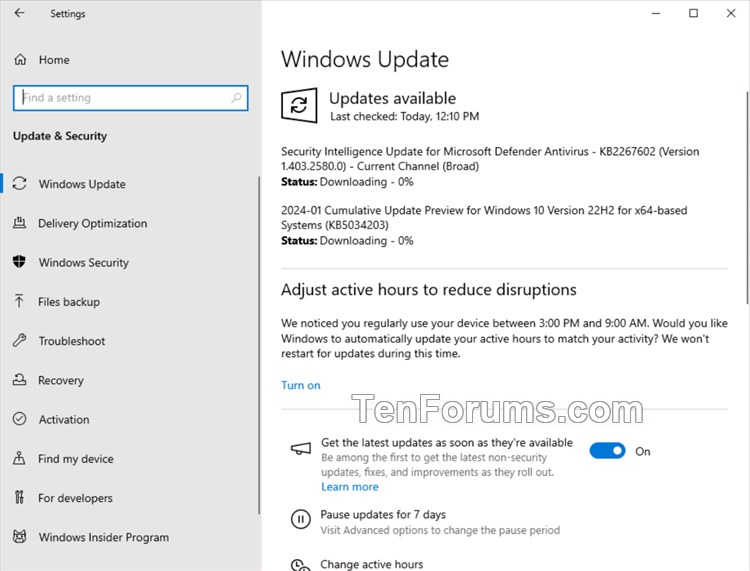 KB5034203 Windows 10 Cumulative Update Preview build 19045.3996 (22H2)-kb5034203.jpg
