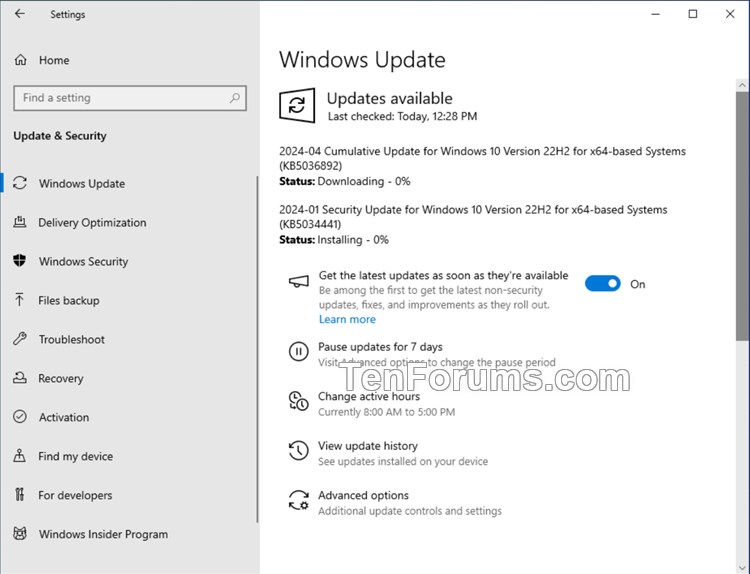 KB5036892 Windows 10 Cumulative Update build 19045.4291 (22H2)-kb5036892.jpg