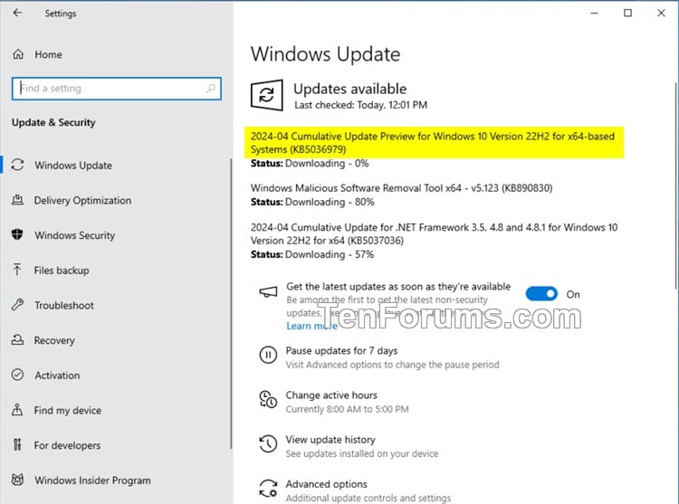 KB5036979 Windows 10 Insider Release Preview Build 19045.4353 (22H2)-kb5036979.jpg