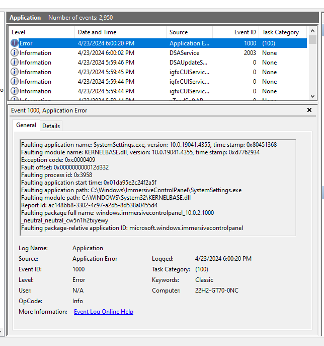 KB5036979 Windows 10 Cumulative Update build 19045.4355 (22H2)-desktop-spotlightbug.png