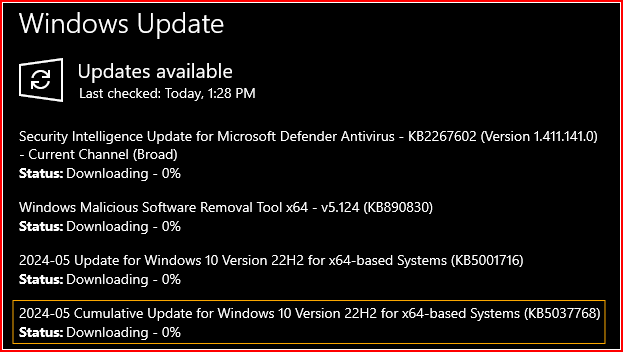 KB5037768 Windows 10 Cumulative Update build 19045.4412 (22H2)-kb5037768.png