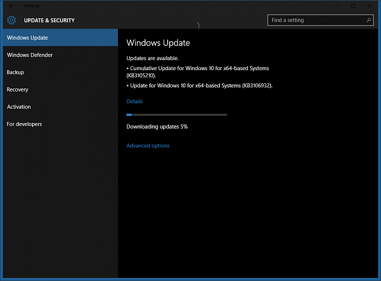 Windows 10 Update KB3106932 and KB3105210 - October 29-image-002.png