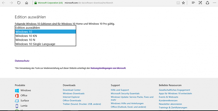 windows 10 pro th2 download iso 64 bit