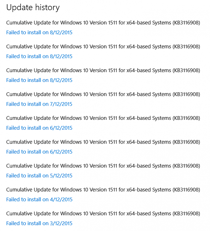 Cumulative Update for Windows 10 Version 1511 (KB3116908)-update-failed.png