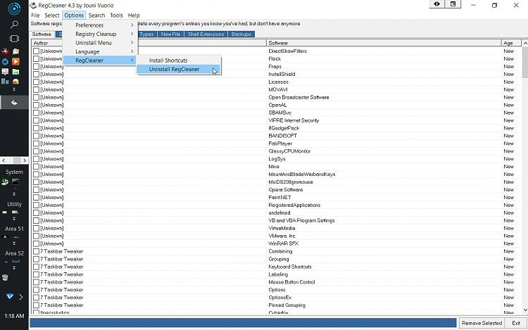 Are Registry Cleaners Still Needed on Windows 10?-regcleaner-unistall-option.jpg