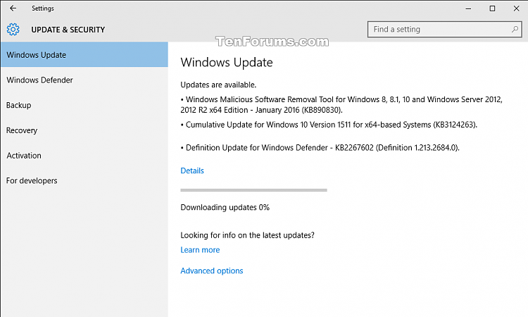 Cumulative Update for Windows 10 Version 1511 KB3124263-kb3124263_build_10586.63.png