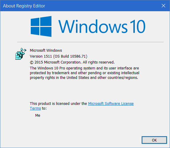Cumulative Update for Windows 10 Version 1511 KB3124262-reg.png