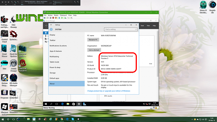 Microsoft Windows Server 2016 Technical Prev. 5 Build 14291 Screenshot-image-005.png