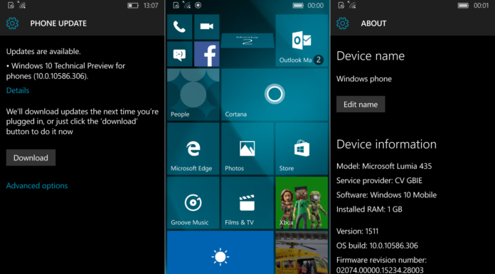 Microsoft now internally testing Win 10 cumulative update 10586.306-windows-10-mobile-build-10586.306-696x386.png
