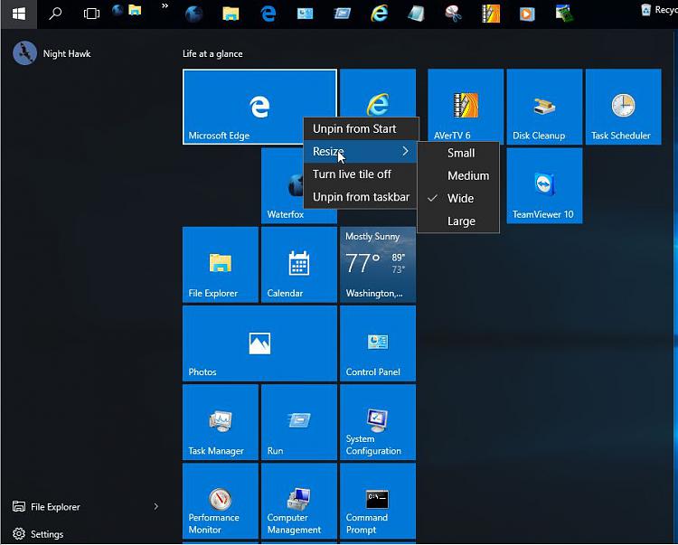 Announcing Windows 10 Insider Preview Build 14332 for PC and Mobile-resize-start-menu-shrink-tiles-2.jpg