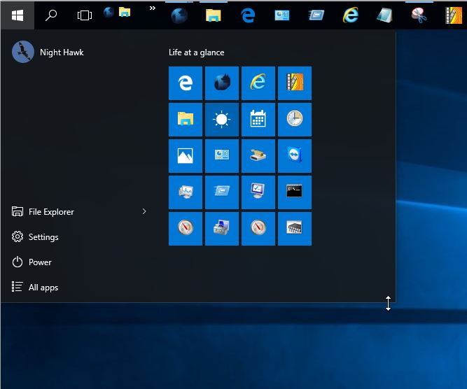 Announcing Windows 10 Insider Preview Build 14332 for PC and Mobile-resize-start-menu-shrink-tiles-3.jpg