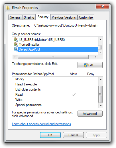 Windows 10 Anniversary Update Available August 2-windows-live-writer_deployment-hosting-provider-setting_9dd8_elmah_folder_properties_securi.png