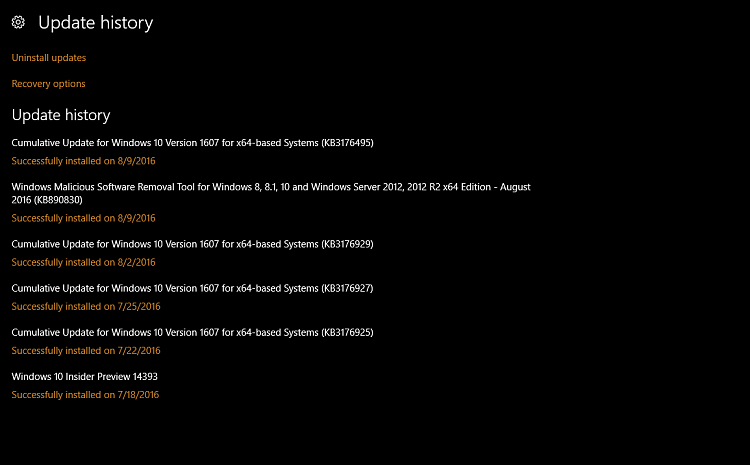 Cumulative Update KB3176495 for Windows 10 version 1607-updatehistory.png