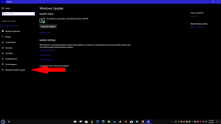 How to update to insider build 17025-1.png