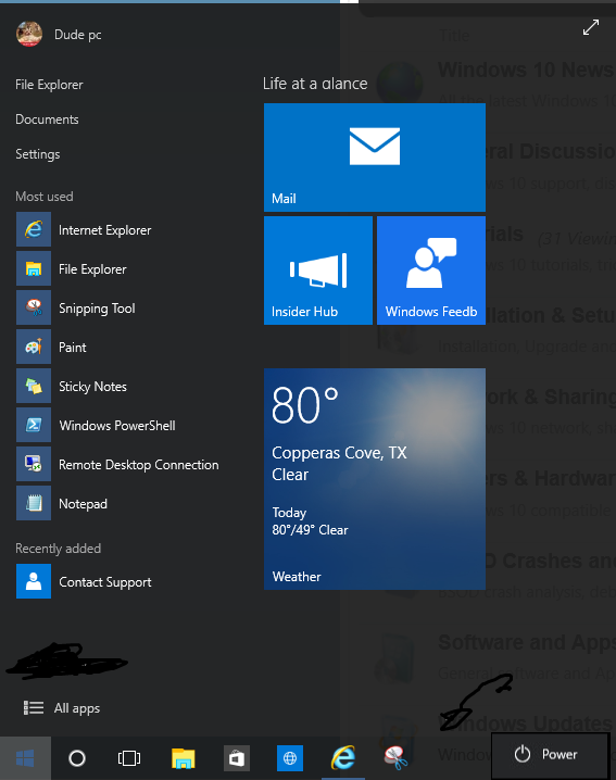 Windows 10TP build 10074 impressions..-moved-power-button.png