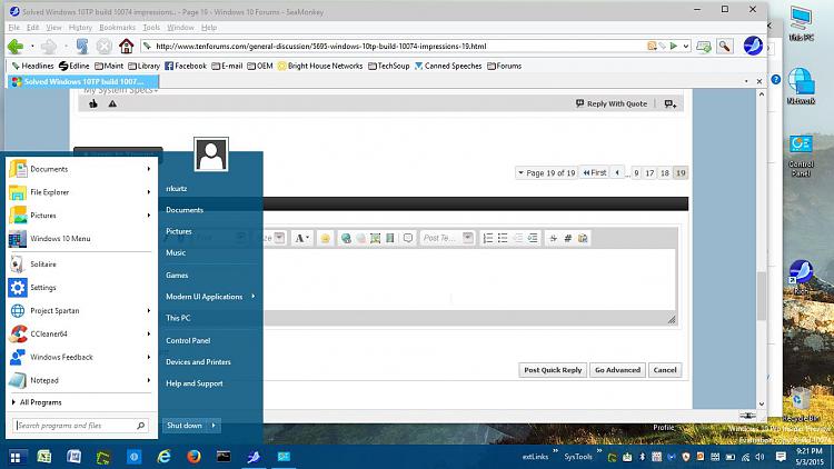 Windows 10TP build 10074 impressions..-start10.jpg