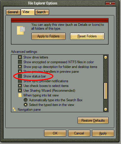 Microsoft removed/permanently disabled the Status bar in File Explorer-000161.png
