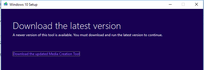 Windows 10 Media Creaton Tool-mct-theres-newer-version..png