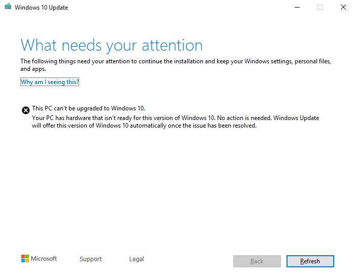 Can't upgrade to v1903 from v1809-windows-10.jpg