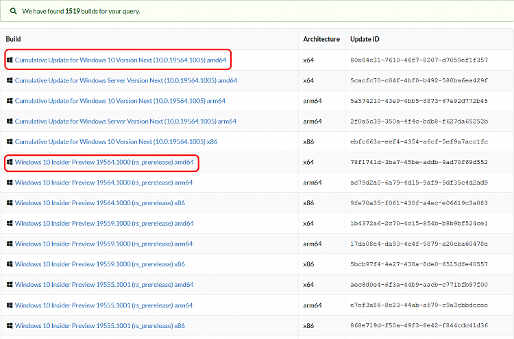 What's the difference - Windows 10 Insider Preview &amp; Windows 10 Next?-screenshot-2020-2-15-browse-known-builds.png