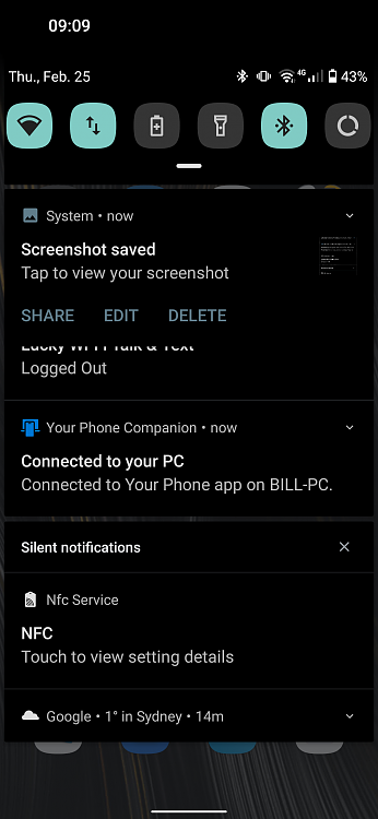 Your Phone app, connects, doesn't refresh since build 21318-screenshot_20210225-090916.png