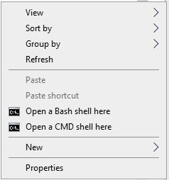 How to remove &quot;Open in Windows Terminal&quot; from the context menu?-bash.png