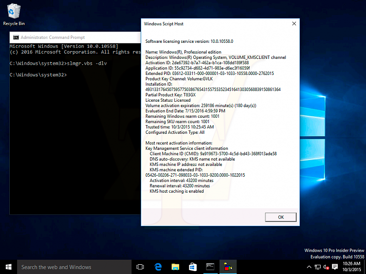 First Screen Shot - Insider Build 10558-10558-2.png