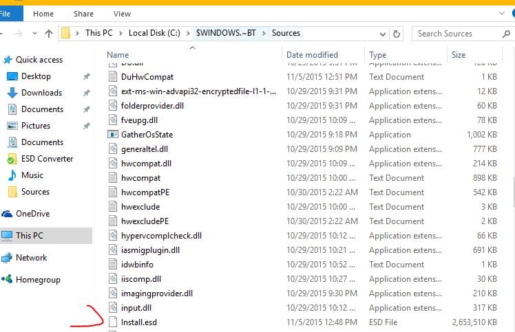 install.esd windows 10 enterprise