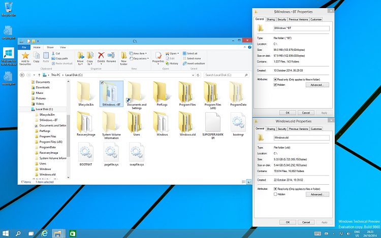 Build 9860 Enteprise to Pro Version disk cleanup-windows10-gb-x64-2014-10-24-15-23-53.png
