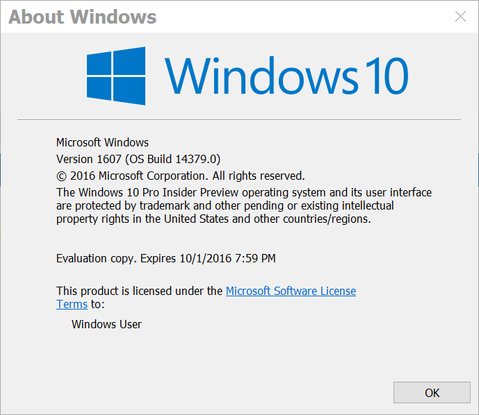 This Build Of Windows Will Expire Soon Solved Windows 10 Forums