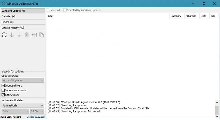 how to download windows 10 updates offline