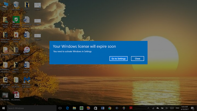 Activation expiring soon error, windows reports as activated-01-error.png
