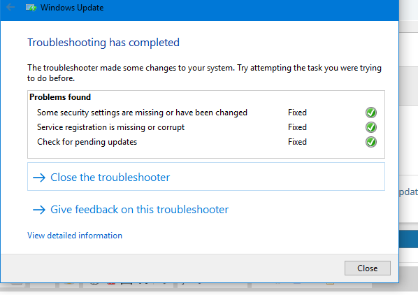 Windows Update Troubleshooter - Doesn't solve issues-captured.png