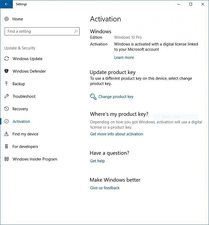 hjælpe fra nu af grus Windows 10 Pro not activating on SSD but okay on HDD - Page 3 - Windows 10  Forums