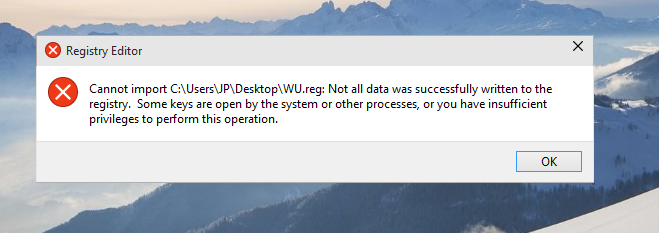 How do I hide Windows Update, Windows 10 Build 10061?-regerror.png