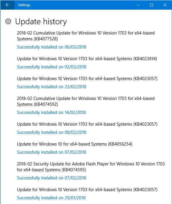 Feature update version 1709 problem-winupdatehistory.jpg