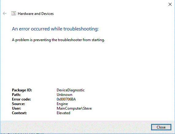 Updates and Troubleshooter not working.-troubleshootingerror.gif