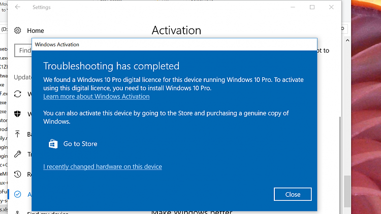 Going Bonkers here - on W10 pro !!! activation wants install W10 pro !-activ.png