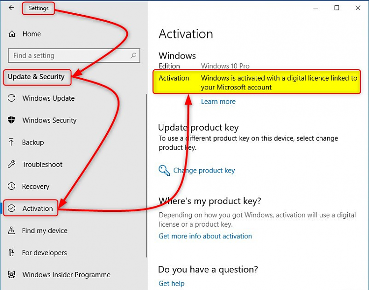 Linking Windows License With Ms Account What Does It Do Solved