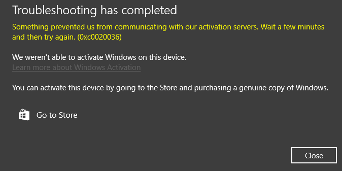 Windows is not activated - Error 0xC004F012 / 0xc0020036-2.png