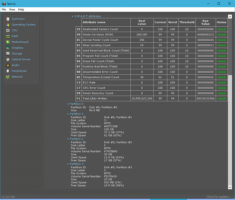 Need Suggestions for a failed 1809 update-speccy-storage-2.png